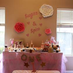 Charlotte's First Birthday Party | Sugar and Spice - Sugar and Spice