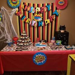 Eli’s 6th Birthday-Superhero - Superhero 