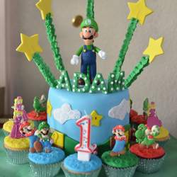 Super Mario Bros Party (Twin Boys) - Super Mario Bros