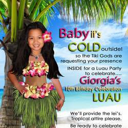 10th Birthday Party – HAWAIIAN LUAU - Luau / Hawaiian