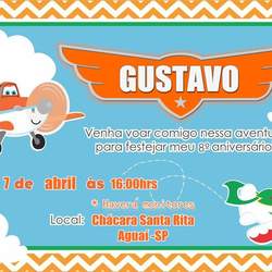 Gustavo's Airplanes Birthday Party - Disney Aircraft Theme