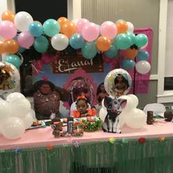 Elanah’s Moana 4th Birthday party - Moana 