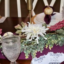 Dinner party  - No traditional colors 