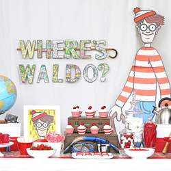 "Where's Andrew? Getting Ready For His Birthday Party!" - Where's Waldo