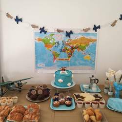 "Oh the Places You'll Go" Sprinkle Party - Travel Baby Shower, Oh the Places You'll Go