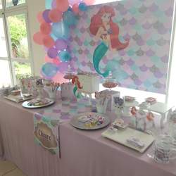 Little Mermaid birthday party - Mermaid