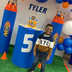 Tyler’s 5th Nerf Day - Nerf War