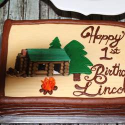 Lincoln Logs his 1st Birthday - Lincoln Logs