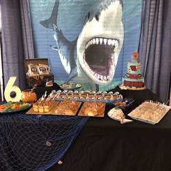 Shark Attack Birthday Party - SHARKS