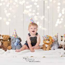 D is a Party Animal  - First Birthday Party Animal