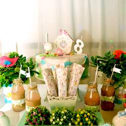 Shabby Chic Bird Birthday Party - Birds