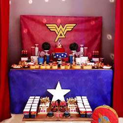 Wonder Woman birthday party - Wonder Woman