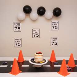 75th Birthday Party - Cars