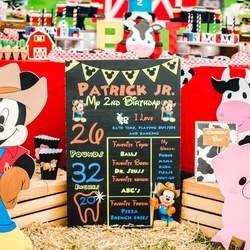 Mickey Mouse / Birthday "Pj and Mickey's Barnyard" | Catch My Party