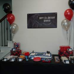 Kendrick's Black Panther 10th birthday party - Black Panther