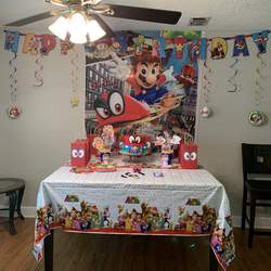 Josiah’s Super Mario 6th Birthday Bash!! - Super Mario Odyssey 