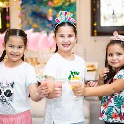 Camila’s tiny birthday bash - Girls only pink mocktail party 