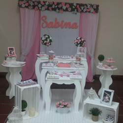 Sabina Primer Año-Bautismo  - Sabby chic