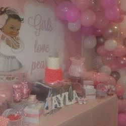 Girls love pearls  - Pink