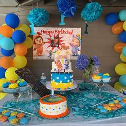 Abiy’s 1st birthday party - Dave and Eva