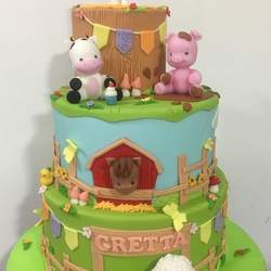 Pastelería personalizada de la granja - Granja de Gretta 
