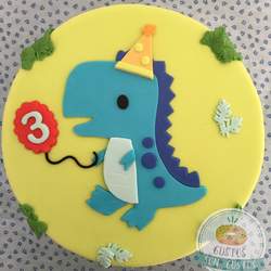 Dinosaur 3rd birthday party - Dinosaurios 