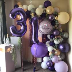 My 13th 19th Birthday  - Floral pops