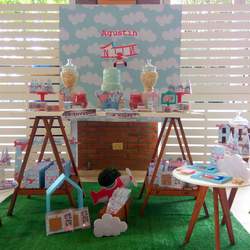 Agus' Airplane birthday party - Avioncitos