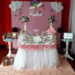 Rainbow birthday party  - Lluvia de amor