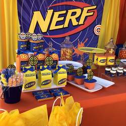 Carlos nerf party - Nerf 