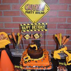 Construction Birthday Party - Construction 
