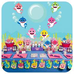 Baby Girl Shark Party - Baby Girl Shark Party