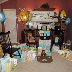 Katie's 2nd Baby Shower Honey Bear Theme - Teddy Bear