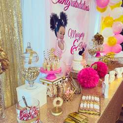 Nike & Pearls Baby Shower - Nike & Pearls 