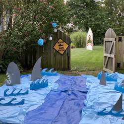 Greyson’s First Birthday Shark Party  - Sharks