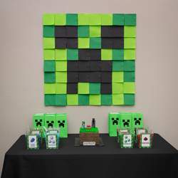 Minecraft Birthday Party - Minecraft
