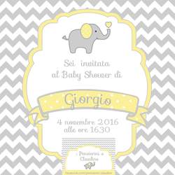 Giorgio's Baby Shower - Elephants