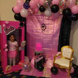Barbie birthday party - Barbie 5th