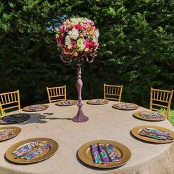 Savannah Pride  - The gold, brown and purple colour palette was inspired by the timeless beauty of the African savannah landscape.
