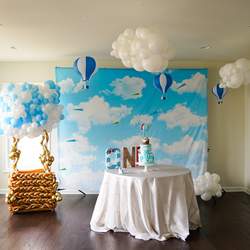 One-der away & going the Distance for Atharv's 1st Birthday  - Hot Air Balloon