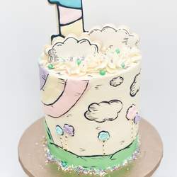 “Boy/Girl Twins 1st Birthday” (Quarantine) - “Oh The Places They’ll Go” Dr. Suess