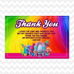 Colorful Trolls Birthday Party - Trolls