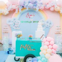 Iya's Threenage dream drive by - Pastel rainbow