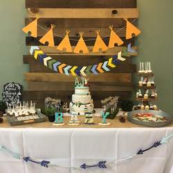 AJ’s baby shower - Woodland