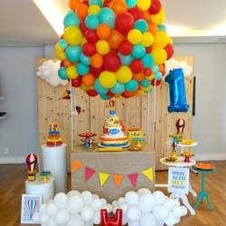 1st Birthday -  Hot air balloon - Hot Air Balloon