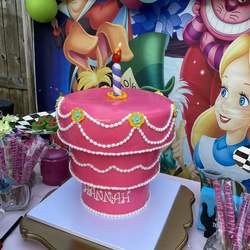Hannah’s unbirthday party  - Alice in Wonderland