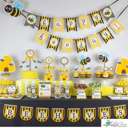 Bumble bee birthday party - Bumble Bees