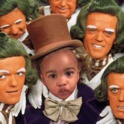 AUTUMN AND THE CHOCOLATE FACTORY - Willy Wonka/ Charlie And The Chocolate Factory 