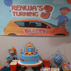 Blippi Themed 3rd Birthday  - Blippi