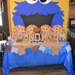 Cookie Monster 2nd Birthday Bash!  - Cookie Monster